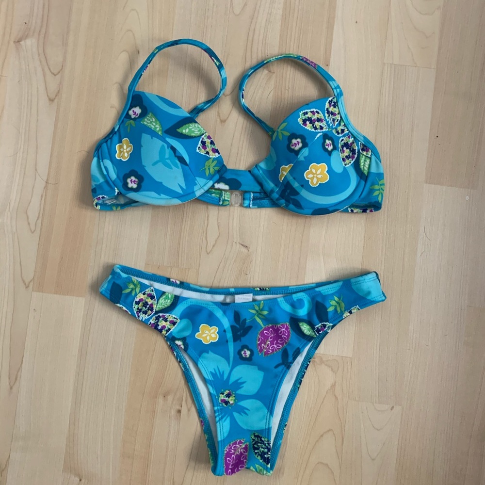 VAMP Brazilian Floral Bikini size L